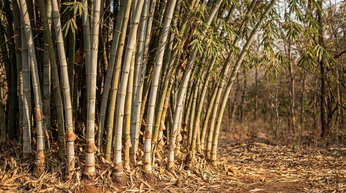 Dendrocalamus bamboo